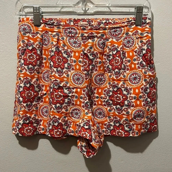 Mossimo supply co women’s small rayon printed short - Picture 1 of 3